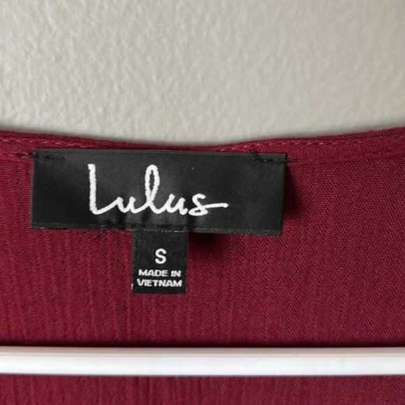 Lulus Heart of Marigold Burgundy Wrap Maxi Dress - Picture 8 of 8